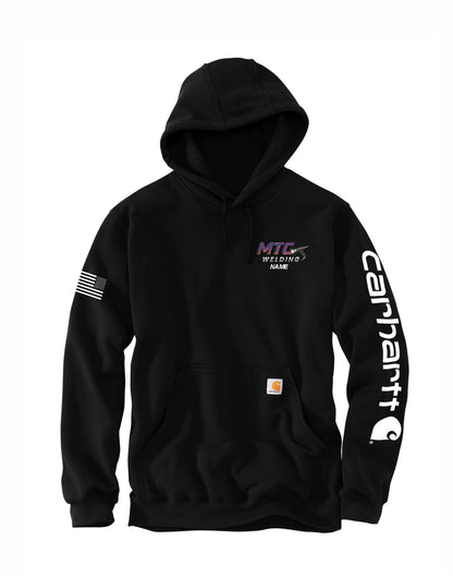 MTC Welding Carhartt® Midweight Hooded Logo Sweatshirt