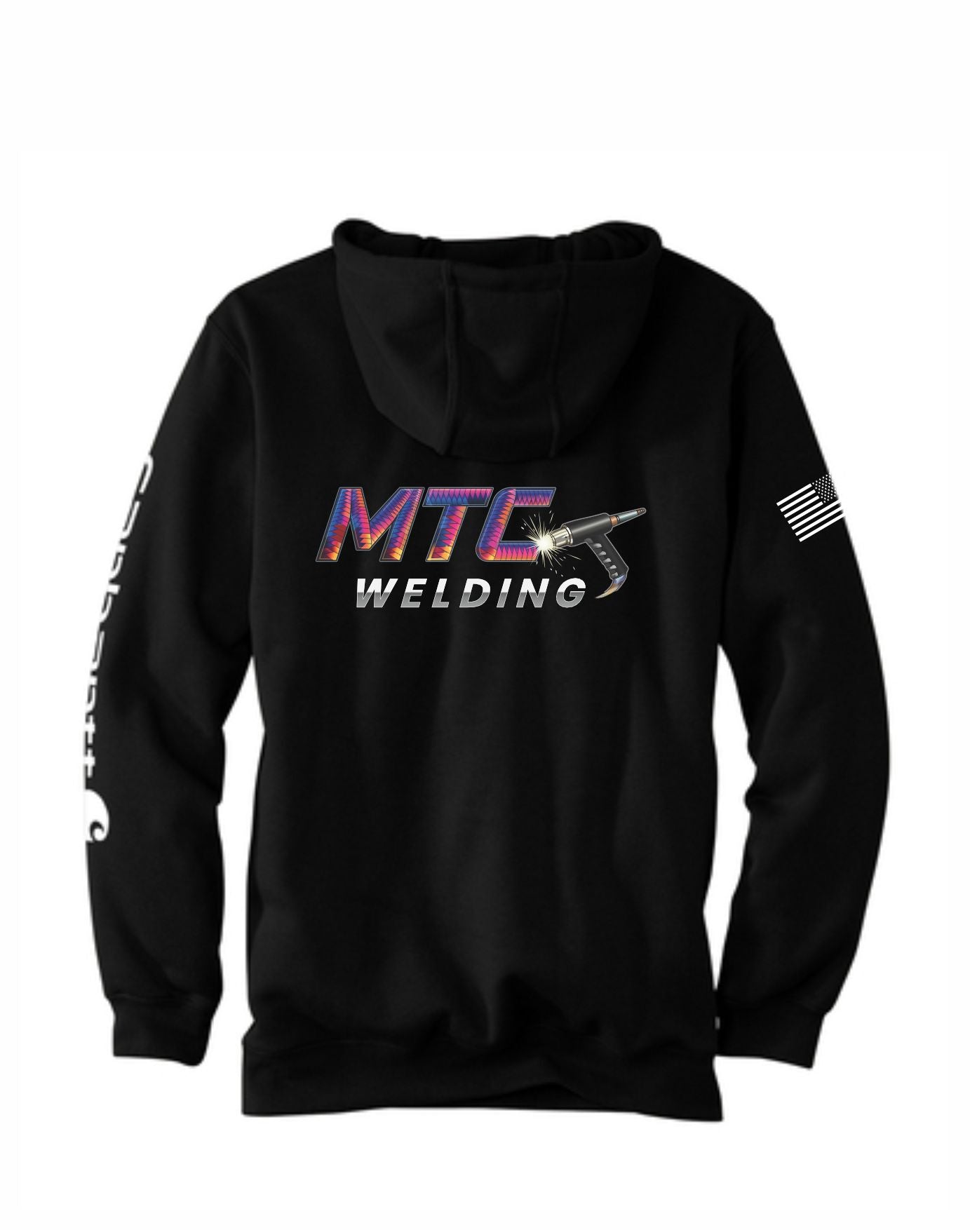 MTC Welding Carhartt® Midweight Hooded Logo Sweatshirt