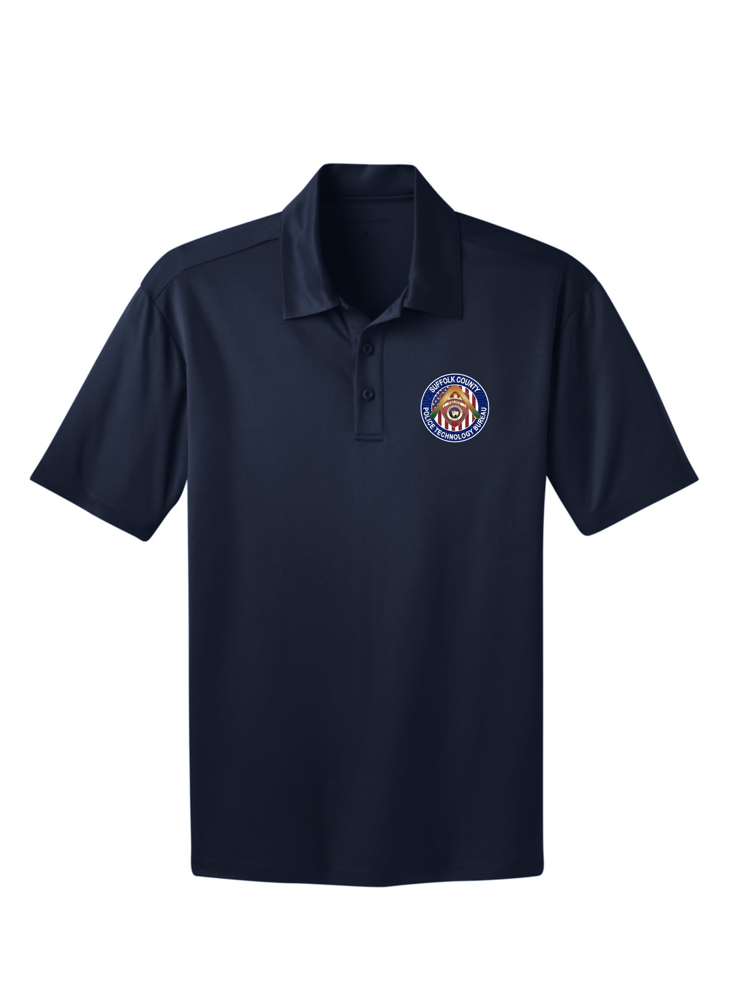 SCPD Full Color Badge Performance PRINTED Polo