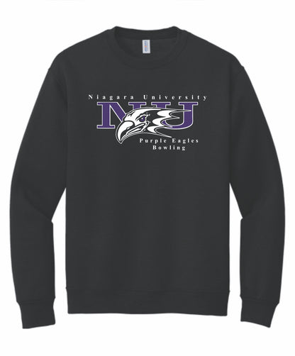 Niagara University Eagle Design Unisex Crewneck Printed Sweatshirt
