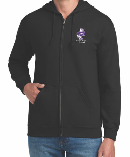 Niagara University Monte Design Full Zip Hooded Printed Sweatshirt