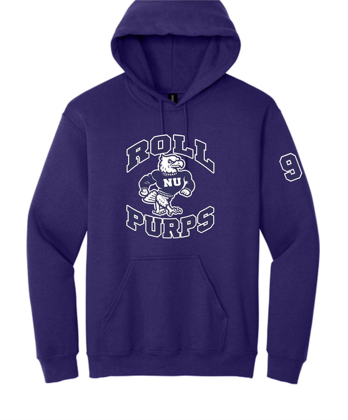 NU Bowling 'ROLL PURPS' Unisex Crewneck Printed Crewneck Sweatshirt