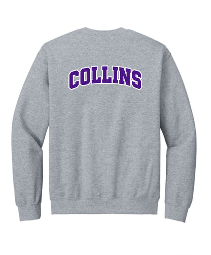 NU Bowling 'ROLL PURPS' Unisex Crewneck Printed Crewneck Sweatshirt
