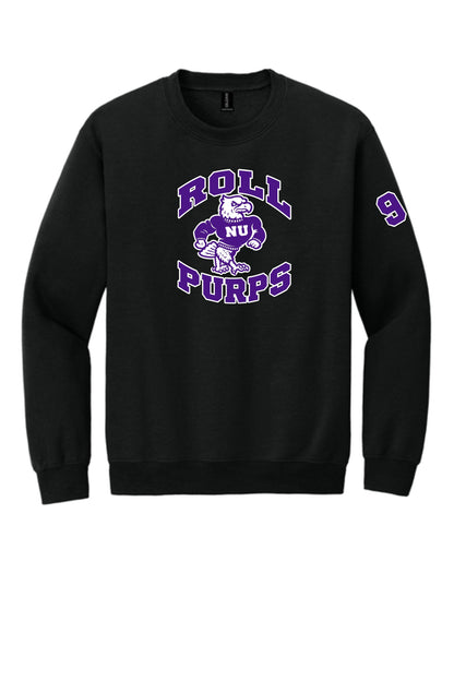NU Bowling 'ROLL PURPS' Unisex Crewneck Printed Crewneck Sweatshirt