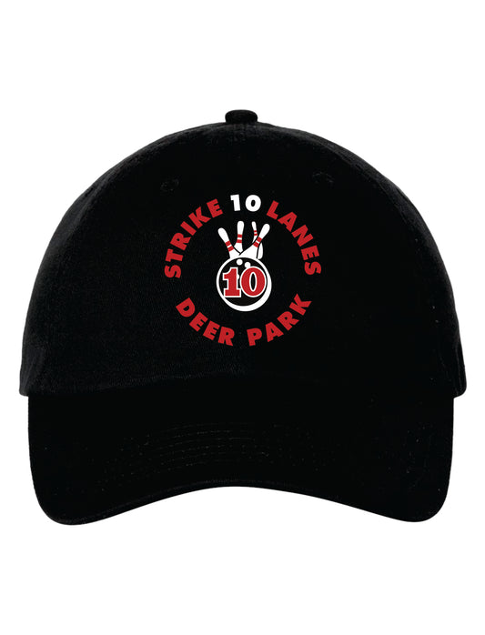 Strike 10 Relaxed Embroidered Cap