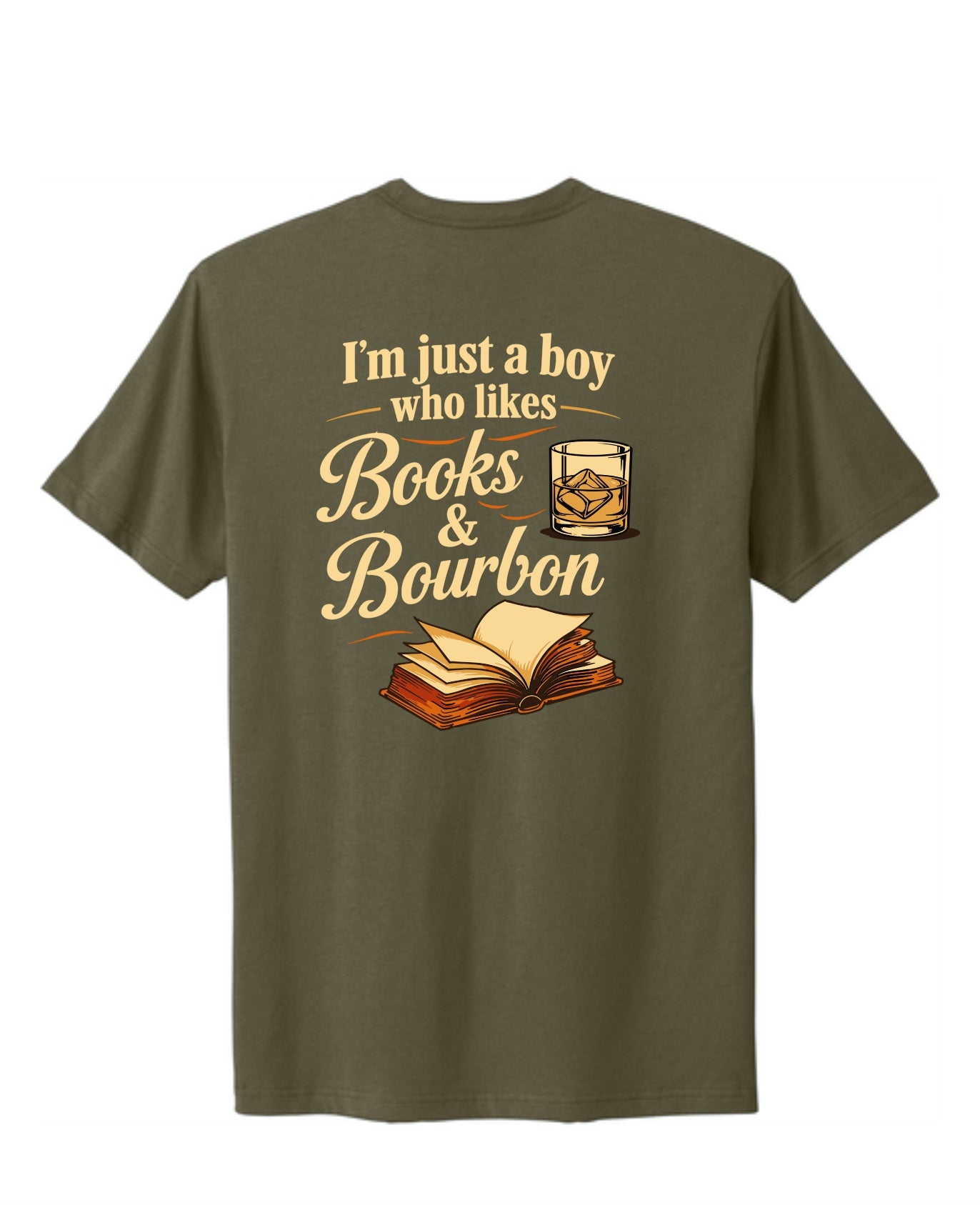 Bookstore Comfort Colors Printed Tee